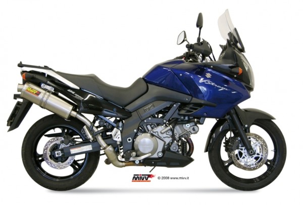 MIVV Oval Carbon Endschalldämpfer Oval Carbon Suzuki DL V-STROM 1000 2002-2009