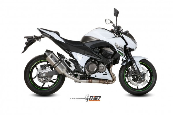 MIVV Speed Edge Edelstahl Kawasaki Z800 13-16