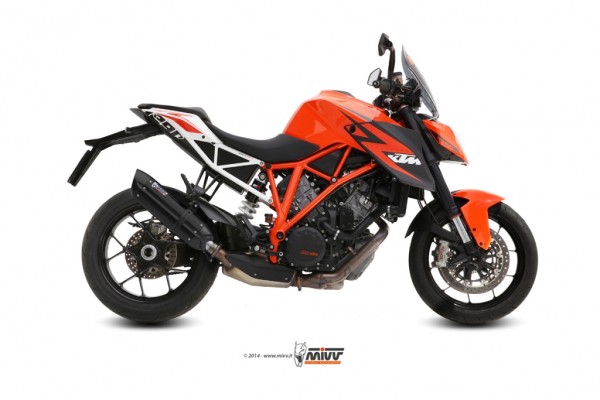 MIVV Suono Edelstahl schwarz KTM 1290 Superduke 14-16