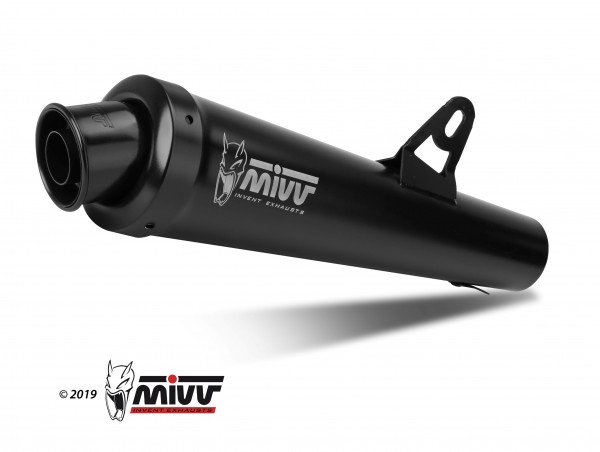 MIVV X-cone STEEL BLACK SUZUKI GLADIUS 09-15