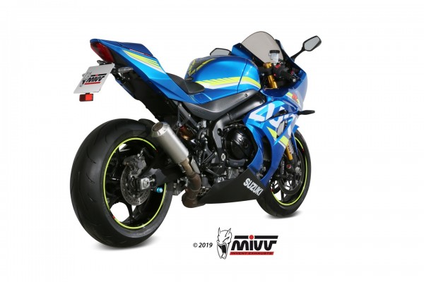 MIVV MK3 Edelstahl SUZUKI GSX-R 1000 2017 &gt;