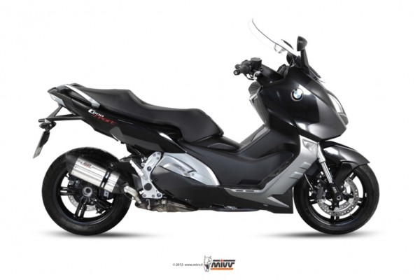 MIVV Suono Edelstahl BMW C 650 GT 12-15 - C 600 12-15