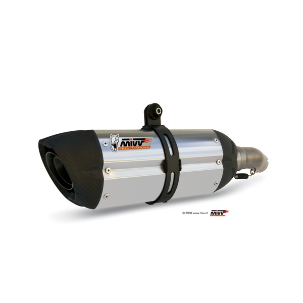 MIVV Suono Edelstahl KTM 125 Duke 11-16 - KTM 200 Duke 12-14