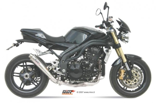 MIVV X-Cone Tiefgelegt Triumph Speed Triple 05-06