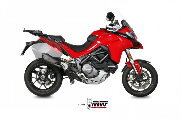 MIVV Delta Race Edelstahl Ducati Multistrada 1260 18-19