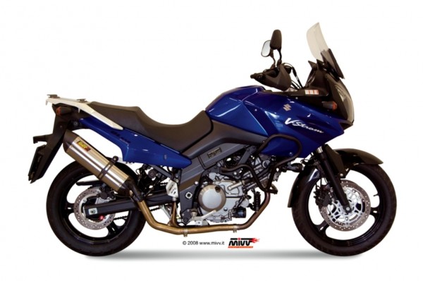 MIVV Suono Edelstahl Suzuki DL 650 V-Strom 07-11