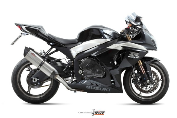 MIVV Suono Edelstahl Suzuki GSX-R 1000 09-11