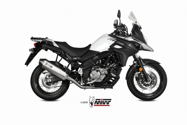 MIVV Speed Edge Edelstahl SUZUKI DL V-STROM 650 2017 &gt;