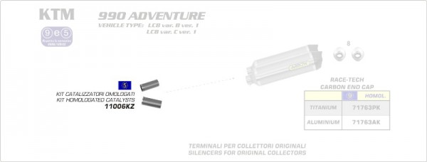 11006KZ-Arrow Einschubkatalysator