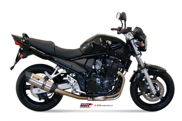 MIVV Suono Edelstahl Suzuki GSF 650 Bandit 05-06