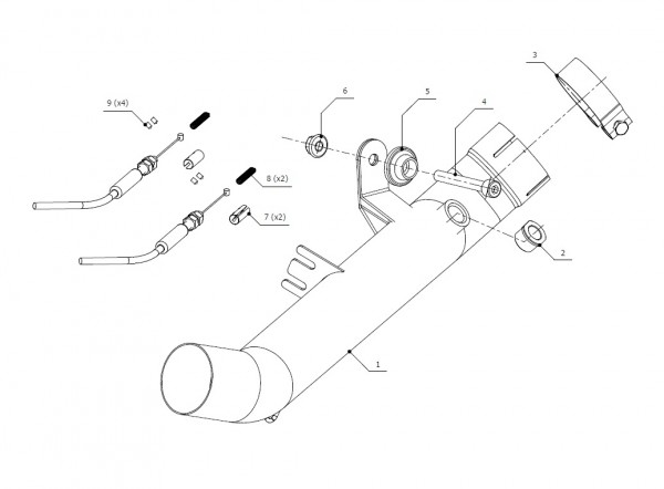 K.026.C1-MIVV Kawasaki ZX-10 R ´11/15