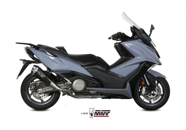 MIVV Delta Race Black KYMCO AK550 17-20