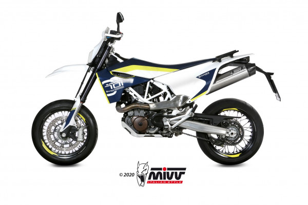 Mivv OVAL Titan HUSQVARNA 701 ENDURO / SUPERMOTO 2017 > 2019