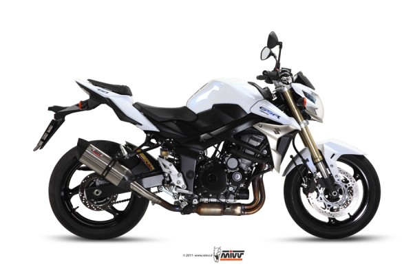 MIVV Suono Edelstahl Suzuki GSR 750 11-16