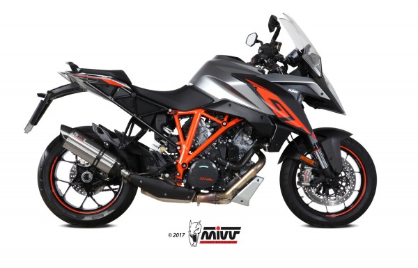 MIVV Suono Edelstahl KTM 1290 Superduke GT 16-22