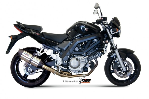 MIVV Suono Edelstahl Suzuki SV 650 04-10