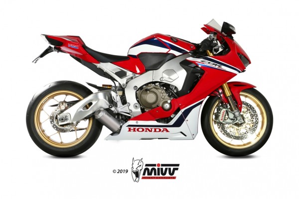 MIVV MK3 Edelstahl HONDA CBR 1000 RR 2017 &gt; 2019