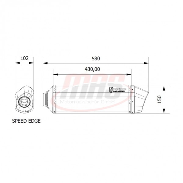 MIVV Triumph Speed Triple 11-15