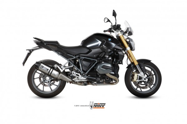 MIVV Speed Edge Edelstahl BMW R 1200 R - RS 15-16